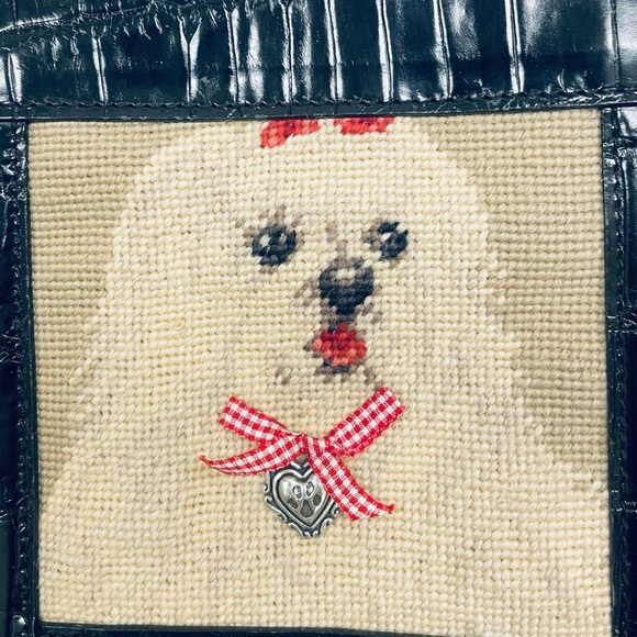 Brighton Tapestry K9 Multiple Dogs Canine Tote Shopper Bag - Picture 10 of 14